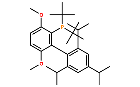 2-二叔丁基膦-2′,4′,6′-三異丙基-3,6-二甲氧基-1,1′-聯苯