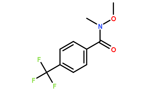 苯酰胺,  N-甲氧基-N-甲基-4-(三氟甲基)-