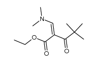 ethyl 2-((dimethylamino)methylene)-4,4-dimethyl-3-oxopentanoate