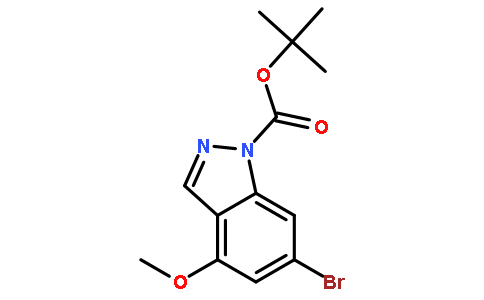 6-溴-4-甲氧基-1H-吲唑-1-甲酸叔丁酯