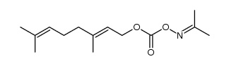 (E)-propan-2-one O-(((3,7-dimethylocta-2,6-dien-1-yl)oxy)carbonyl) oxime