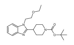 1-哌啶甲酸 4-[1-(2-乙氧基乙基)-1H-苯并咪唑-2-基]- 11-二甲基乙基 酯