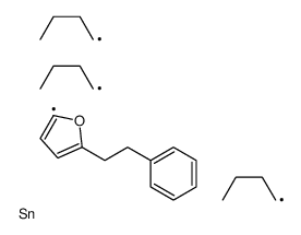 tributyl-[5-(2-phenylethyl)furan-2-yl]stannane