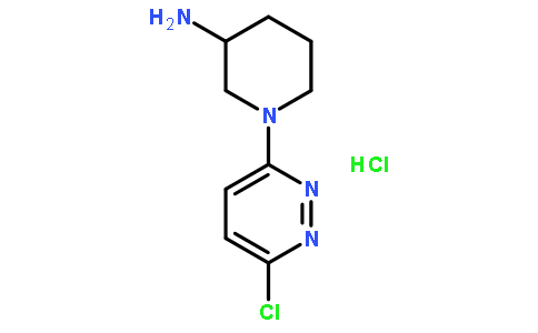 1-（6-氯-3-哒嗪基）-3-哌啶胺盐酸盐
