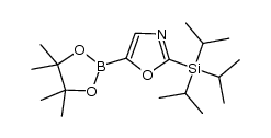 2-(三异丙基硅基)噁唑-5-硼酸频哪醇酯