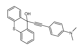 9-[2-[4-(dimethylamino)phenyl]ethynyl]thioxanthen-9-ol