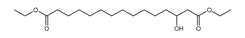 Diethyl-3-hydroxypentadecane-dioat