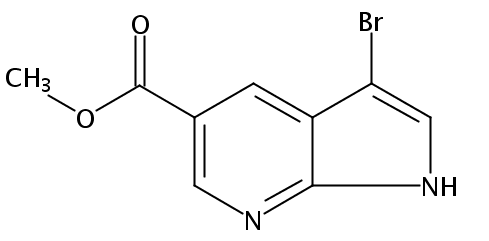 3-溴-7-氮雜吲哚-5-羧酸甲酯