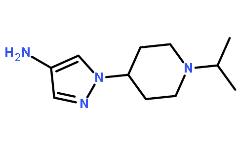 1 - （1-异丙基- 4 -哌啶基）-1H -吡唑-4-胺