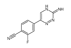4-(3-氨基-1,2,4-三嗪)-2-氟苯甲腈
