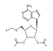 2',3'-Di-O-acetyl-5'-deoxy-5'-[(monofluoromethyl)thio]adenosine