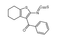 3-Benzoyl-2-isothiocyanato-4,5,6,7-tetrahydrobenzo[b]thiophene
