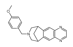8-(4-methoxybenzyl)-7,8,9,10-tetrahydro-6H-6,10-methanoazepino[4,5-g]quinoxaline