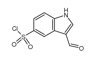 5-chlorosulfonyl-3-formylindole