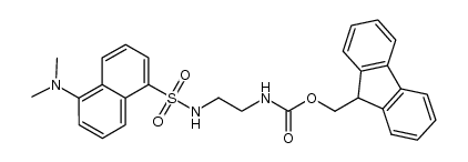 9-fluorenylmethyl N-(N-(2-dansyl)-2-aminoethyl)-carbamate