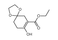 8-hydroxy-1,4-Dioxaspiro[4.5]dec-7-ene-7-carboxylic acid ethyl ester