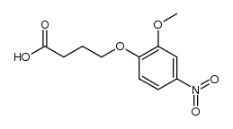 4-(p-nitroguaiacoxy)butanoic acid