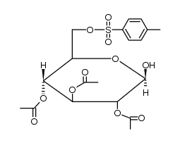 2,3,4-Tri-O-acetyl-6-O-p-toluenesulfonyl-β-D-glucopyranose
