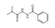 4-benzoyl-1,1-dimethylthiosemicarbazide