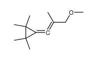 3-(3-methoxy-2-methylprop-1-en-1-ylidene)-1,1,2,2-tetramethylcyclopropane