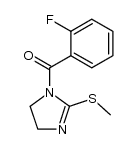 1-(2-fluorobenzoyl)-2-methylthio-2-imidazoline