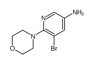 5-bromo-6-morpholin-4-ylpyridin-3-amine