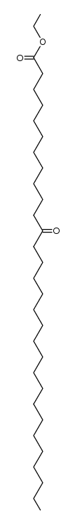 12-oxo-triacontanoic acid ethyl ester