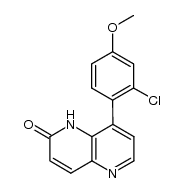 8-(2-chloro-4-methoxyphenyl)-1,5-naphthyrid-2(1H)-one