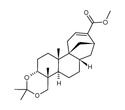 methyl 3α,18-isopropylidenedioxyaphidicol-15-ene-16-carboxylate