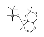 (2ξ)-2,6-Anhydro-5-deoxy-4-O-[dimethyl(2-methyl-2-propanyl)silyl] -1,3-O-isopropylidene-3,4-di-C-methyl-D-threo-hex-5-enitol