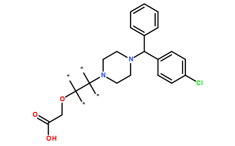 西替利嗪-D4氘代