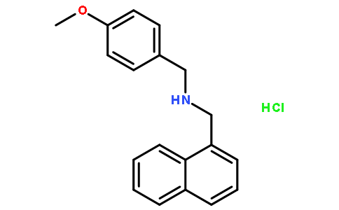 ML133 HCl  (4-甲氧基苄基)(1-萘基甲基)胺盐酸盐