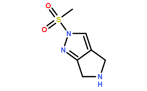 2-(甲基磺酰基)-2,4,5,6-四氢吡咯并[3,4-c]吡唑