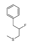 (2-fluoro-3-methylsulfanylpropyl)benzene