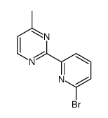 2-(6-bromopyridin-2-yl)-4-methylpyrimidine