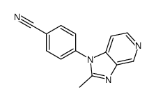 4-(2-methylimidazo[4,5-c]pyridin-1-yl)benzonitrile