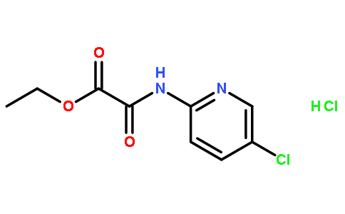 2-[(5-氯吡啶-2-基)氨基]-2-氧代乙酸乙酯鹽酸鹽