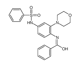 N-{2-(4-Morpholinyl)-4-[(phenylsulfonyl)amino]phenyl}benzamide