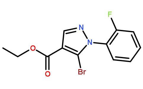 5-溴-1-（2-氟苯基）-1H-吡唑-4-羧酸乙酯