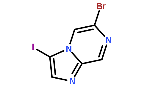 6-溴-3-碘咪唑并[1,2-A]吡嗪