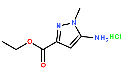 5-氨基-1-甲基-1H-吡唑-3-甲酸乙酯盐酸盐