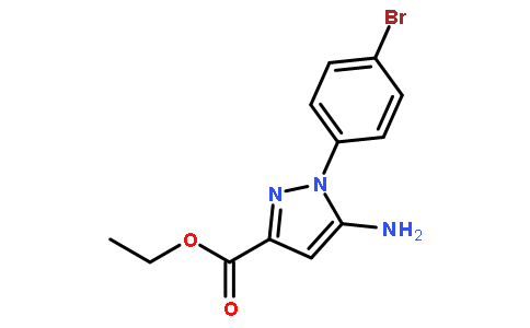 5-氨基-1-对溴苯基吡唑-3-甲酸乙酯