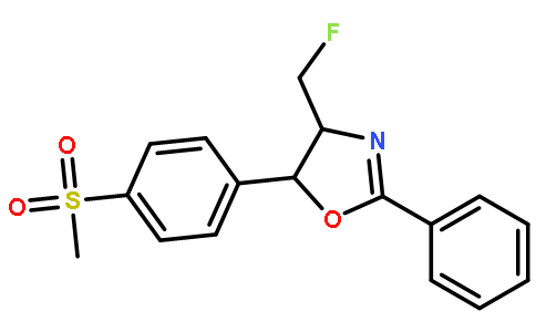 (4S,5R)-4-(氟甲基)-5-(4-甲磺酰苯基)-2-苯基-4,5-二氫噁唑