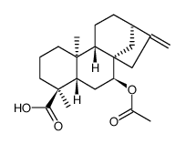 (4BETA,7BETA)-7-(乙酰氧基)-贝壳杉-16-烯-18-酸对照品(标准品) | 126737-42-6