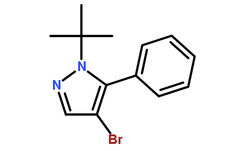 1-叔丁基-4-溴-5-苯基-1H-吡唑