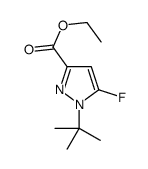 1-叔丁基- 5 -氟-1H -吡唑- 3 -羧酸乙酯