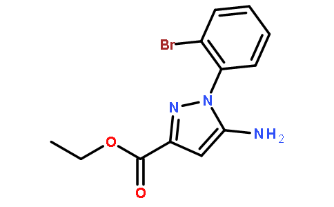 5-氨基-1-(2-溴苯基)-1H-吡唑-3-甲酸乙酯