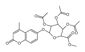 4-甲基傘形酮2,3,4-三-O-乙酰基-alpha-L-吡喃艾杜糖醛酸,甲酯