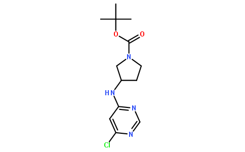 （R）-3-（6-氯-嘧啶-4-基氨基）-吡咯烷-1-羧酸叔丁基酯