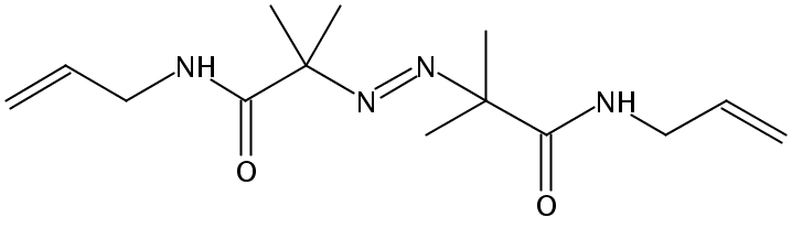 2,2""-偶氮双[n-(2-丙烯基)-2-甲基丙酰胺]